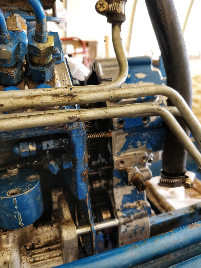 Separating the timing cover...